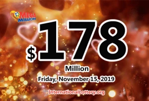 没有 Mega Millions 中奖者；星期五的奖金为 1.78 亿美元。