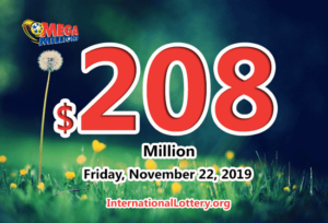 Mega Millions 奖池等着主人，目前金额为 2.08 亿美元。